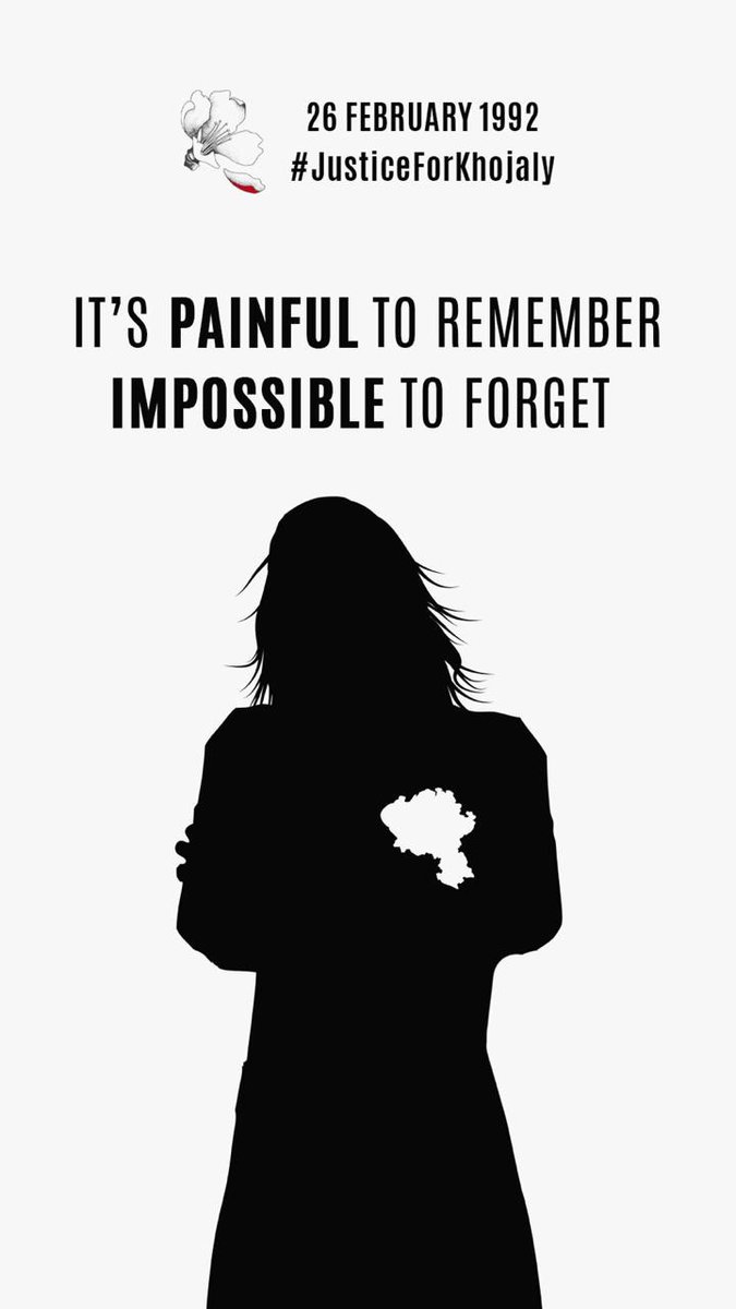AlakbarSevinj's tweet photo. It is impossible to forget the  pain, genocide committed against humanity. #JusticeforKhojaly https://t.co/9e8GKgn633