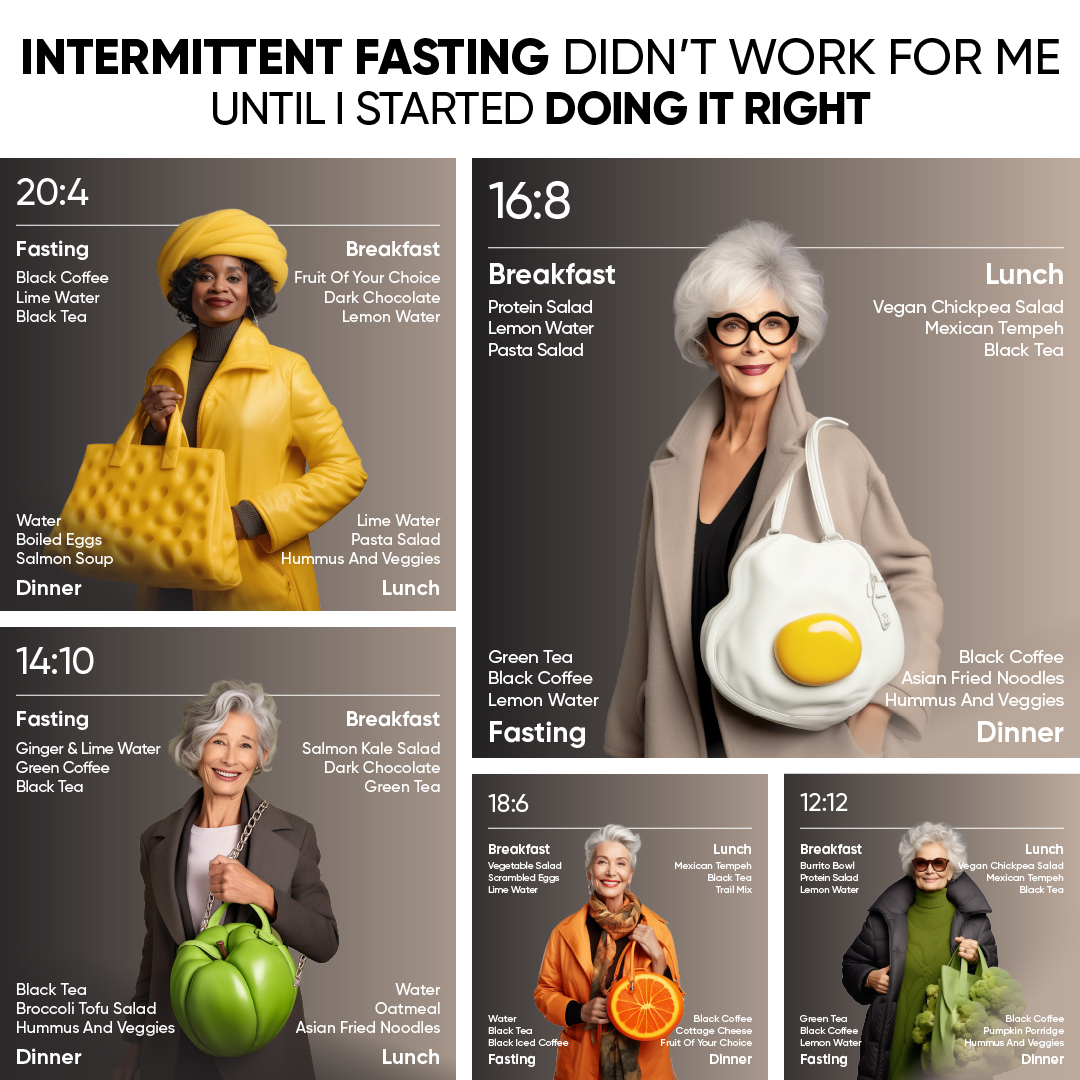 betterme's tweet photo. What type of intermittent fasting to choose? Take short test to find out. 👇