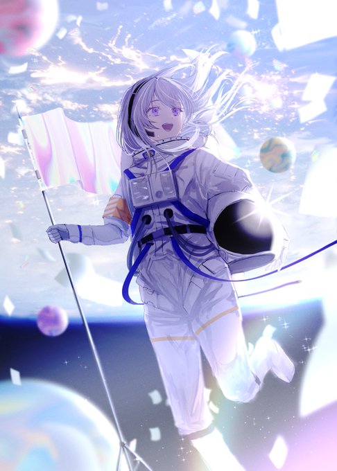 「宇宙飛行士 惑星」のTwitter画像/イラスト(新着)