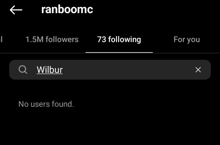I wonder what's going to happen with Sorry Boys because of the 'Wilbur allegations' about what he might have done to Shubble. Are the Sorry Boys going to wait until all of this dies down, or are they going to act like this isn't happening? Ran has already unfollowd Will on insta.