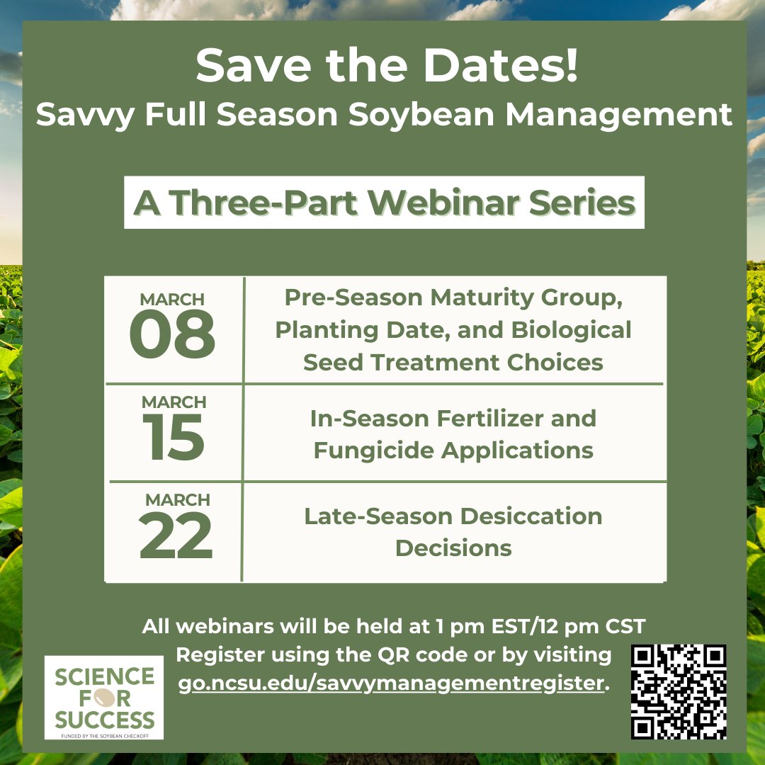 Our upcoming webinar series starts in March. Don't forget to register and save the dates on your calendar!