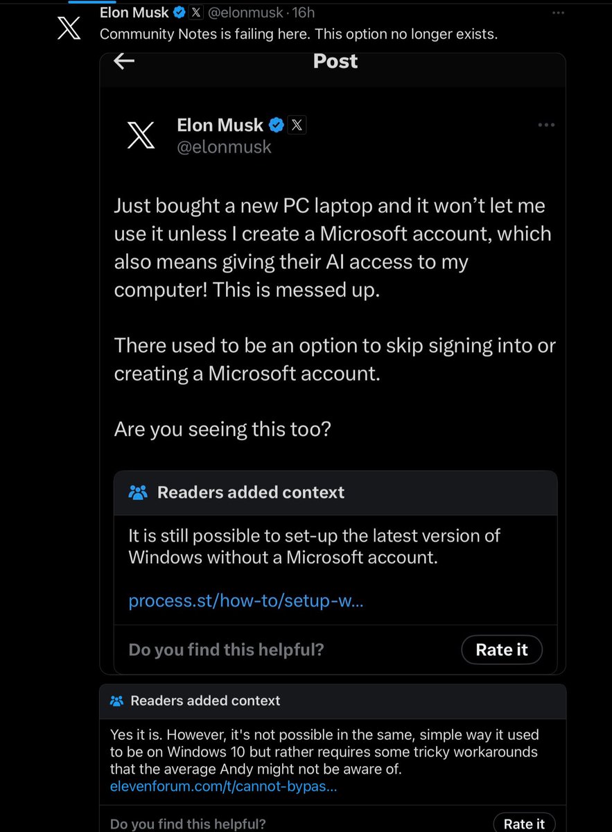joltjot's tweet photo. HELP ME THEY'RE CALLING ELON AN AVERAGE ANDY IN THE COMMUNITY NOTES 😭😭😭 https://t.co/AHPzB4hcJP