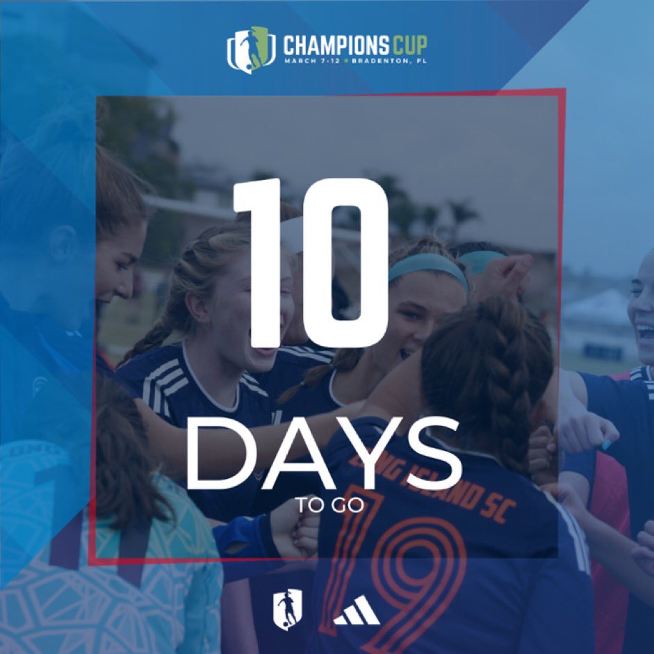 The countdown is on…can’t wait to compete  <a href="/GAcademyLeague/">Girls Academy</a> Champions Cup Finals in FL next month! @TSJ_FCVirginia <a href="/bobbypup/">Bobby Puppione</a> <a href="/CCZ_FCV/">Christian Cziommer</a>