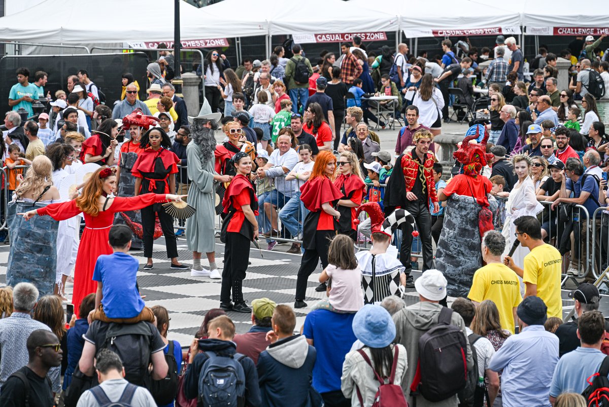 #ChessFest returns to Trafalgar Square on Sunday 7th July. Huge thanks to sponsor @xtxmarkets for ensuring this fun, family-friendly and FREE event continues. Check chess-fest.com for updates