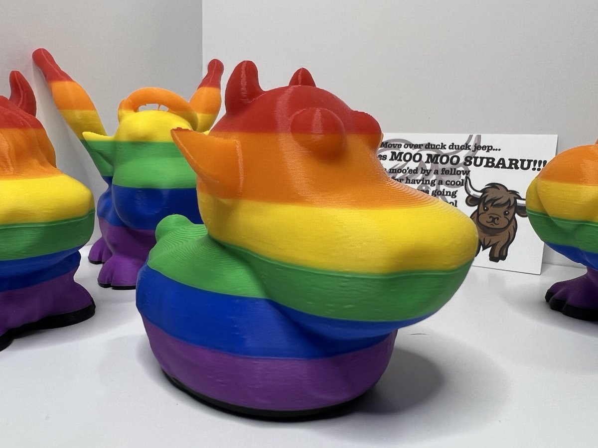 moobarustore's tweet photo. More custom creations at #moobarustore to share the #mooluv #creators #LGBTQ #rainbow #SUBARU https://t.co/5r16klsHIC