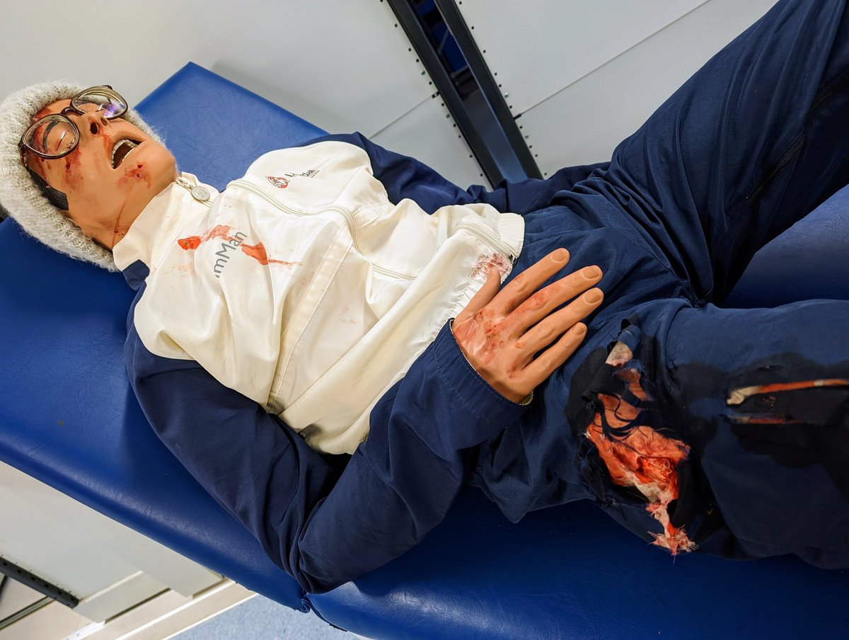 UoN_Clinical Skills (@uonskills) on Twitter photo Our moulage expert, Kinda, has nailed it again!! SimMan aka Clark Kent is looking a little worse for wear ready for his head on collision RTA major incident simulation this Wednesday! #ouch #simulation #moulage #simtechs #WeAreUoN <a href="/UoNFacultyMHS/">UoN Medicine and Health Sciences</a> Our moulage expert, Kinda, has nailed it again!! SimMan aka Clark Kent is looking a little worse for wear ready for his head on collision RTA major incident simulation this Wednesday! #ouch #simulation #moulage #simtechs #WeAreUoN <a href="/UoNFacultyMHS/">UoN Medicine and Health Sciences</a>