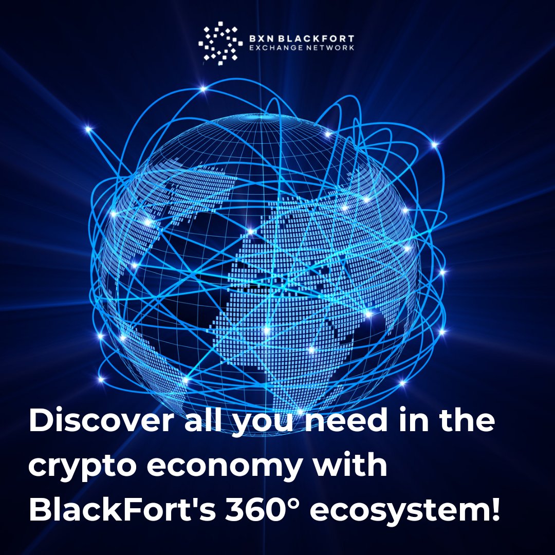 blackfort's tweet photo. BlackFort's 360° ecosystem enables users to find everything they need in the crypto economy on a single platform.

Our comprehensive services aim to facilitate easy participation in the crypto economy for users of all scales, fostering widespread adoption in the market.

With our comprehensive ecosystem, we aim to help users securely and effectively manage their crypto assets.

Join us on this exciting journey! 

#BXN #Blockchain #BLACKFORT #INNOVATION