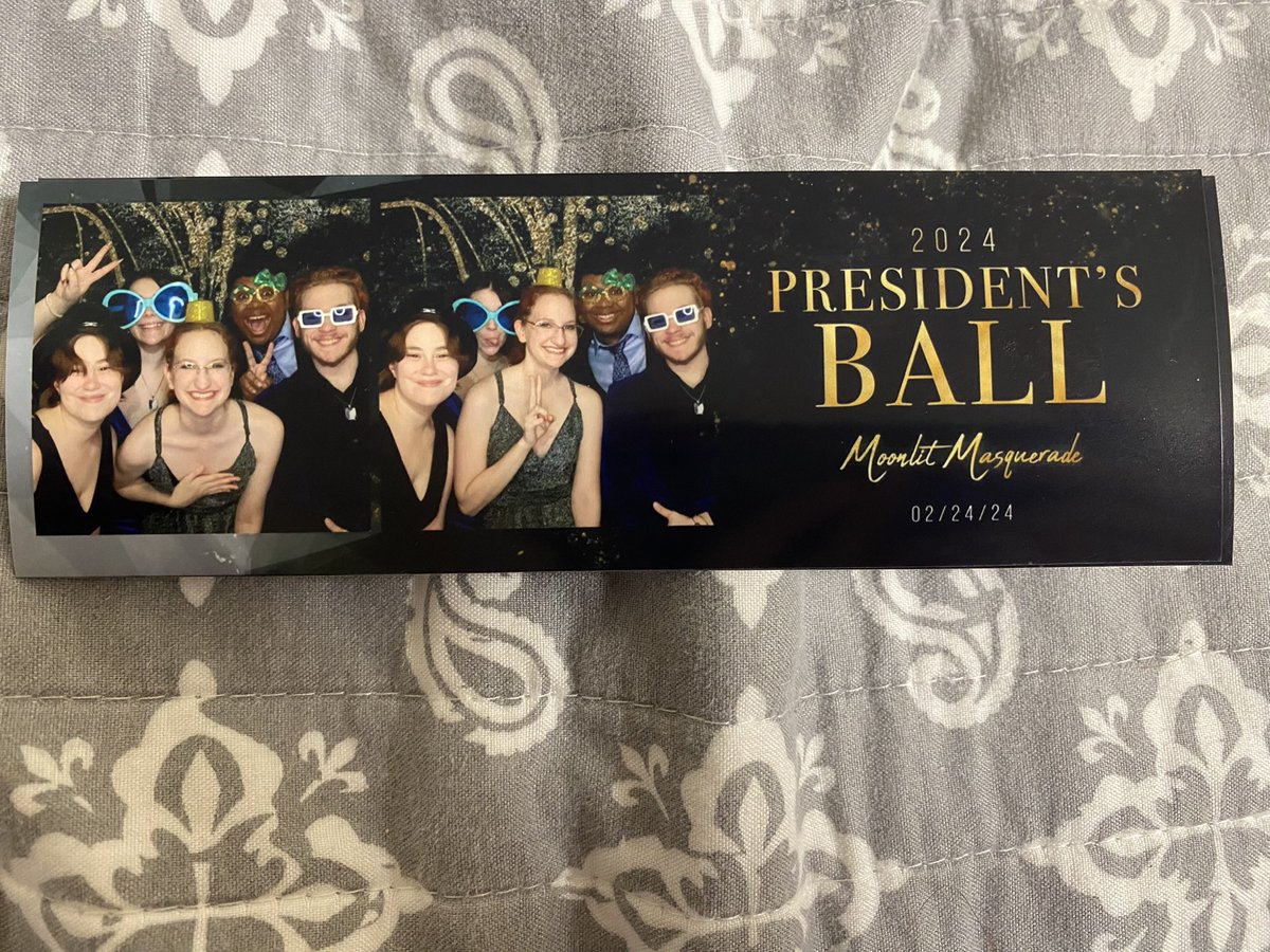 Sam_BTSChemNerd's tweet photo. The presidents ball last night was amazing!!! I had so much fun last night! A few of my friends said I looked like a prof on my way to a dance with my blazer. But it was freaking cold outside, I needed to at least keep my arms warm. Also the last song was country roads 😂 https://t.co/m0bO3iLnDn