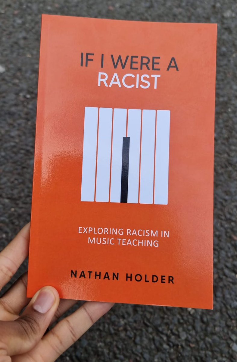 N8Holder's tweet image. Hey friends 📚
I'm thrilled to share that my book 'If I Were A Racist’ will be released on the 30th April 2024, and is now available to pre-order! It's a reflection on music education and how racism manifests in teaching and learning.
nateholdermusic.com/post/new-book-… #musiced #racism