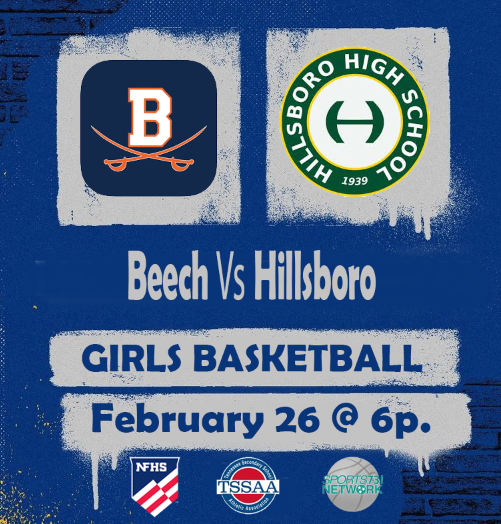 It’s GAME DAY 
🏆 Region semi final
🏀Beech 🆚 Hillsboro 
⏰ Varsity Girls @ 6p.
WATCH🎥: nfhsnetwork-com.eventsports.online/hsb.php

<a href="/HillsboroBurros/">Hillsboro Burros</a> <a href="/HHSBurroSports/">Hillsboro Burros Sports</a> <a href="/LadyBurrosHoops/">Hillsboro Lady 🏀 Burros</a> <a href="/BeechBucsSports/">Buccaneer Athletics</a> <a href="/BHSBuccaneers/">Beech High School</a>
