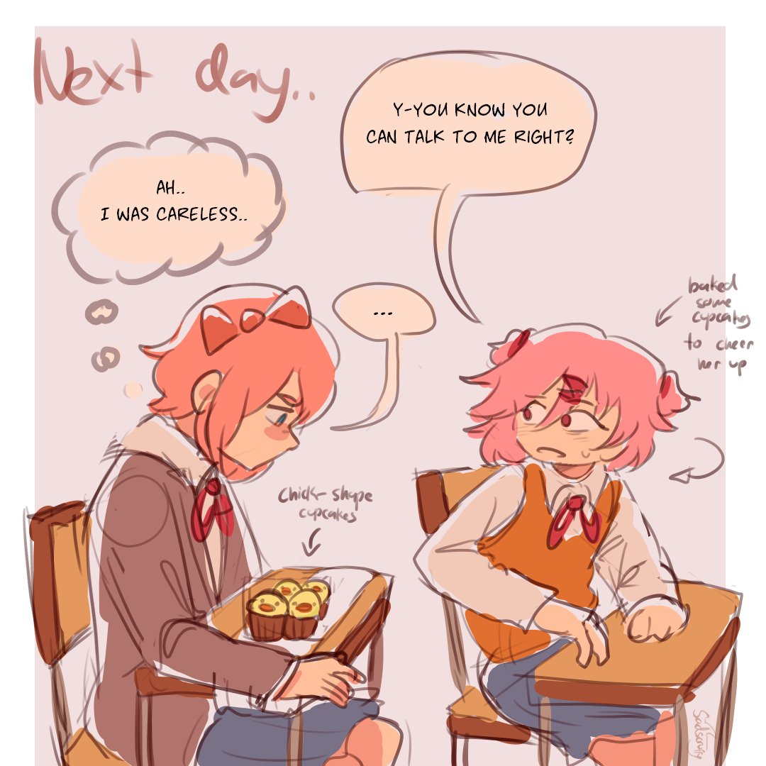 sadscruffy's tweet photo. I made a part 2

#DDLC #DDLCfanart https://t.co/0z1pYplEyS