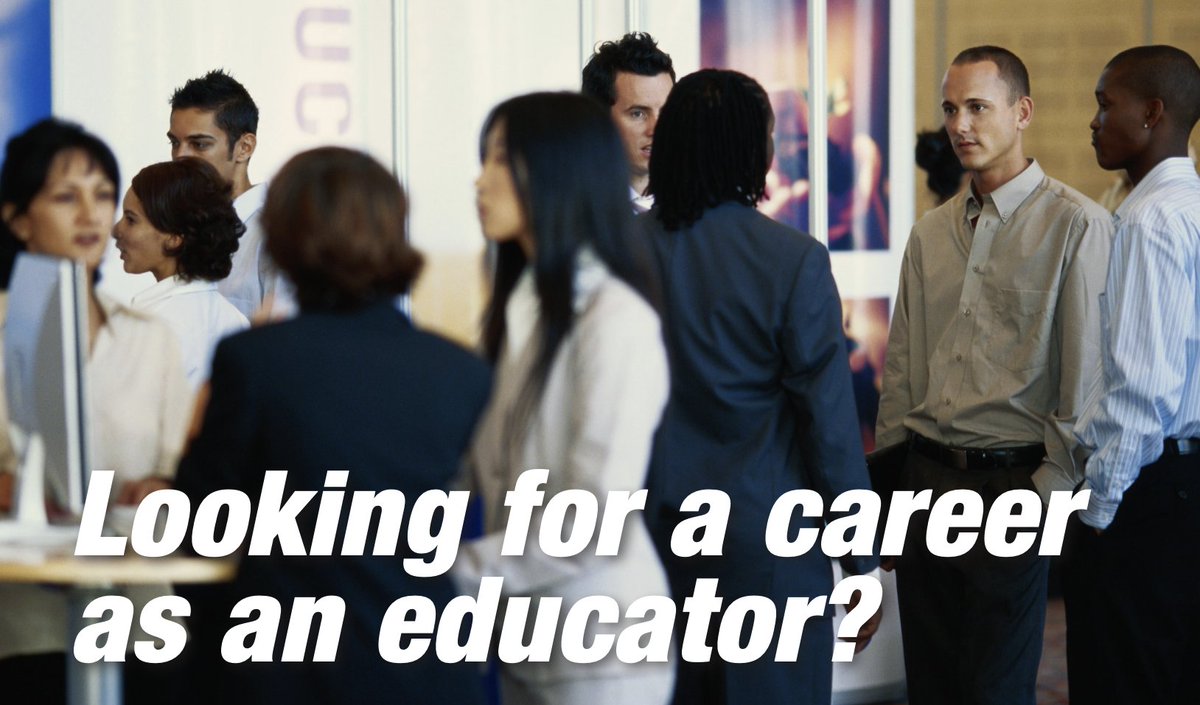Are you an aspiring educator? Or maybe a veteran teacher looking for a fresh start? Join us at the High School Educator Job THIS SATURDAY, March 2nd from 9am-noon! To pre-register and for more information, click here: bit.ly/3I33LAb