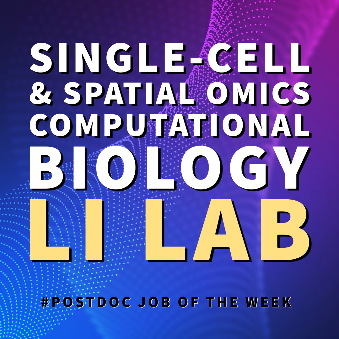 The Jackson Laboratory on X: &ldquo;#Postdoc job of the week: Join the 