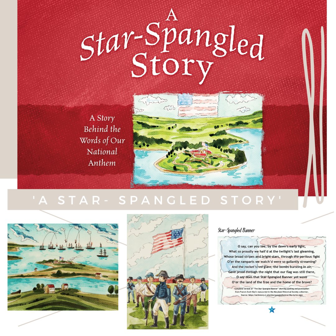 'A Star-Spangled Story' - a story behind the words to our National Anthem! 
Wonderful childrens book the whole family will enjoy.

StarSpangledBookCompany.com

#childrensbook #kidsbook #usa #americasstory #patriotickidsbook #patrioticstory #americanflag #nationalanthem