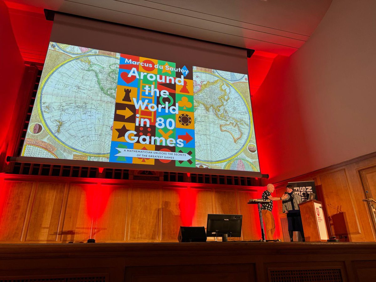 Just back from a wonderful weekend @niscifest It was great to be back. I was at the festival in 2017 talking about creativity and AI. How far we’ve come. This year I was talking about my games book which sold out!