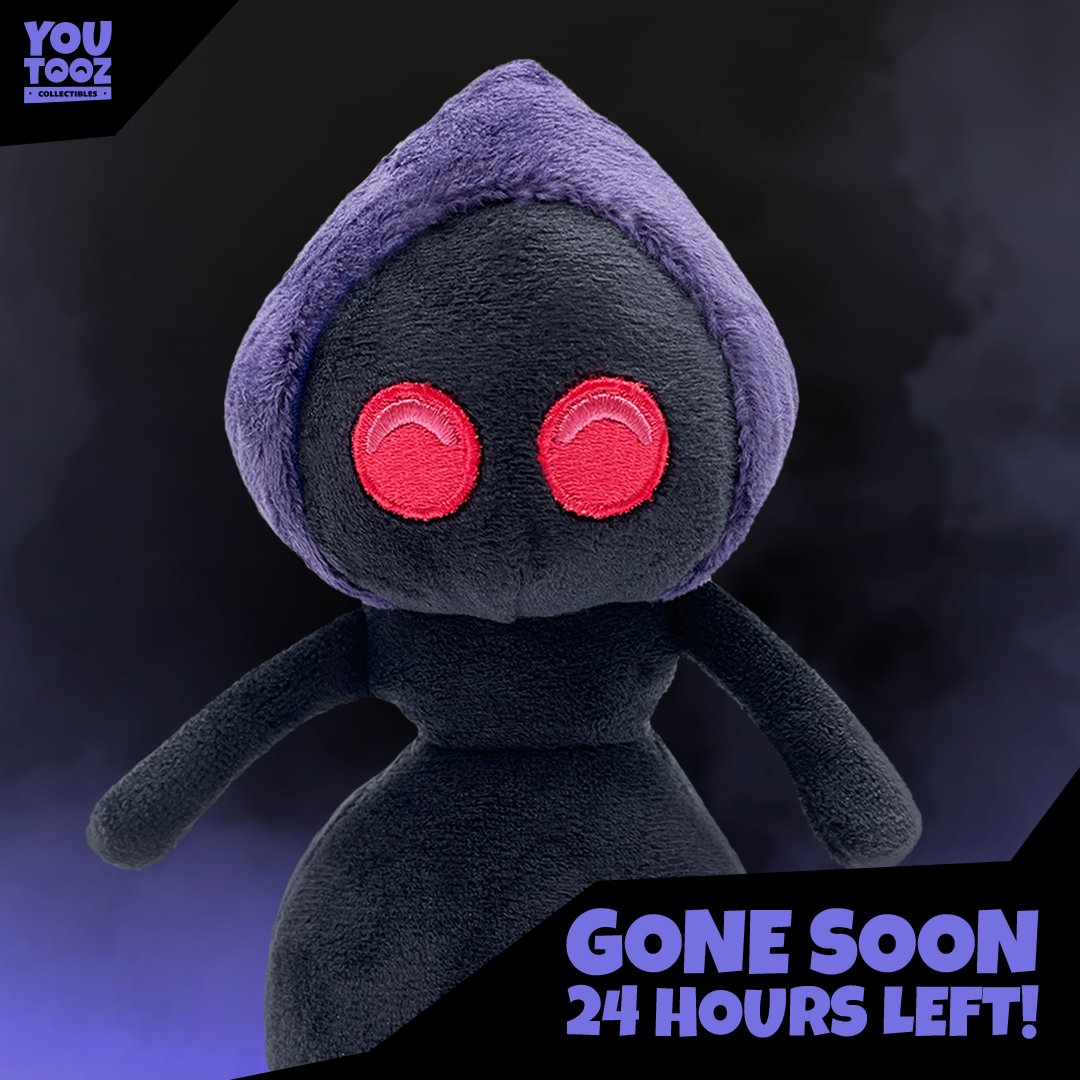 Just 24 hours left to grab a @youtooz Flatwoods plush! 🔴👄🔴 youtooz.com/products/crypt…