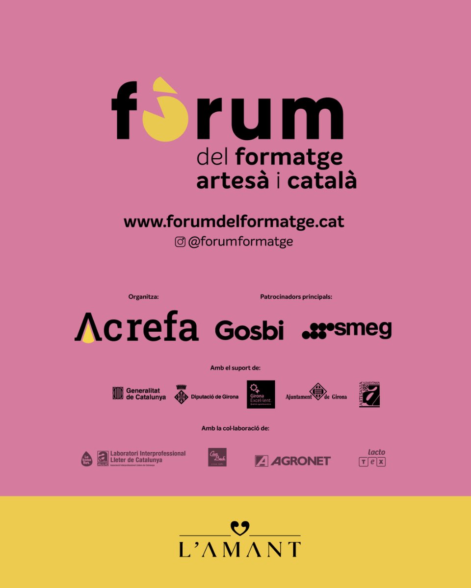Forumformatge's tweet image. @ManelGuirado al #ForumFormatge

El polifacètic professor de cuina, sommelier i periodista gastronòmic, ens captivarà amb un tast de formatges artesans per a tota la família el dissabte, i el diumenge, farà una xerrada sobre el formatge al petit comerç i a la restauració!