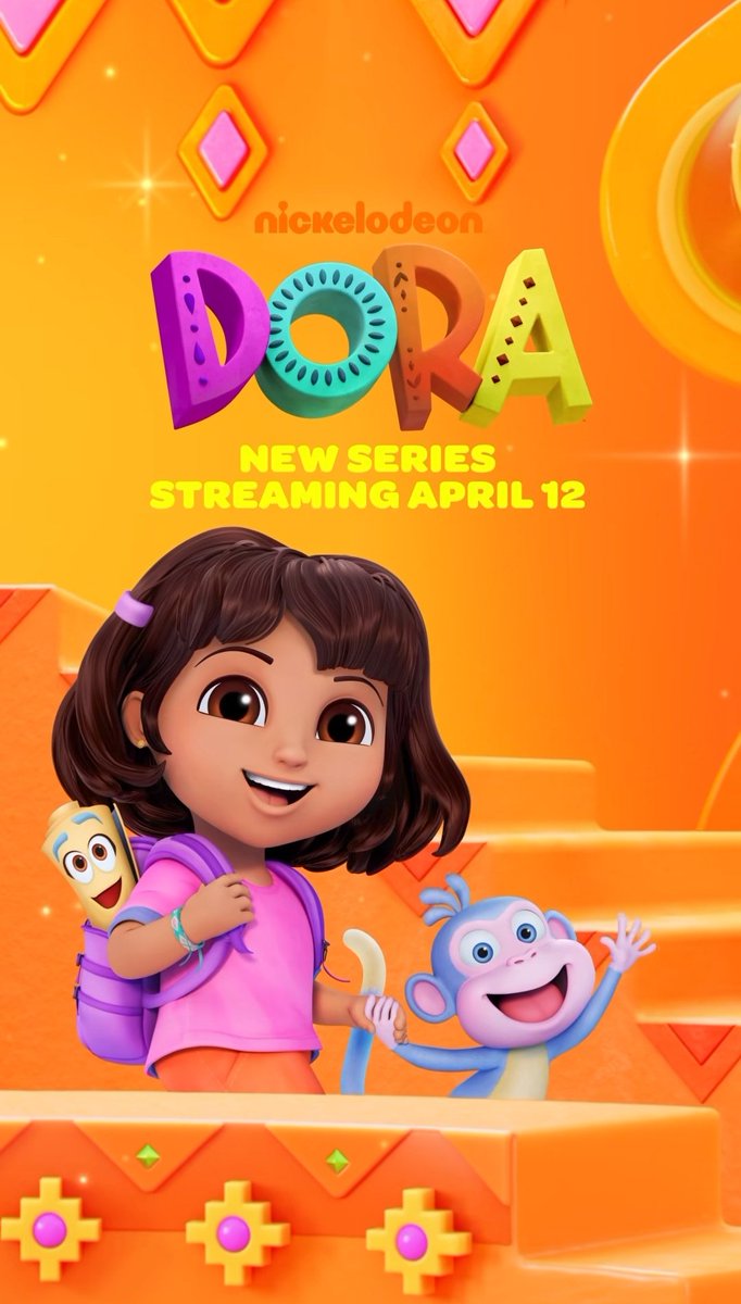 An 11-minute reboot series of Dora the Explorer will release on April 12th on <a href="/paramountplus/">Paramount+</a>.
#DoraTheExplorer #Dora
@nickelodeon <a href="/nickjr/">Nick Jr.</a> <a href="/anairis_q/">Anairis Q</a> <a href="/Maria_CB/">Maria Canals-Barrera</a> <a href="/KathleenHerles/">Kathleen Herles</a> <a href="/mikesmithrivera/">mike smith rivera</a>