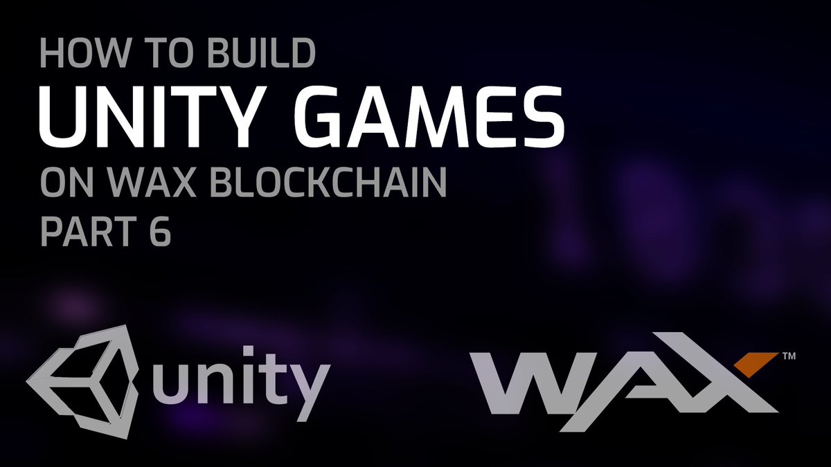 Part 6 of our tutorial series for creating games on <a href="/WAX_io/">WAX</a> using #Unity is live

In this one, we add a ball into our game and apply physics to it

blog.waxdao.io/create-games-o…

$WAXP