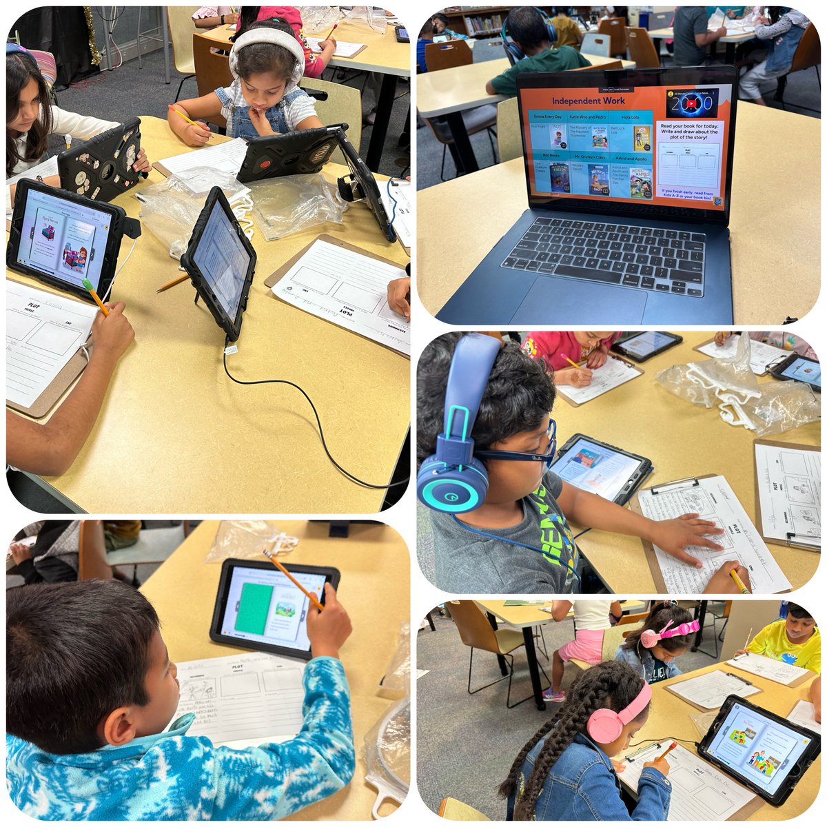 2nd Grade #vrestars are enjoying book clubs using @CapstonePub interactive multiuser series! So proud of these readers who are learning all nuances of book discussions! @VRE_STARS @MrsFontenotVRE @mskiedaisch @CISDLiteracy @CISDlib