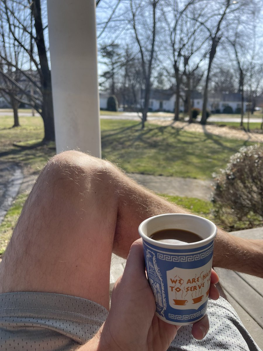 Doctor’s orders: no work, relax, focus on recovery. Feb 26th weather: already mid 60s and sunny by mid morning in Kentucky. Can do.
