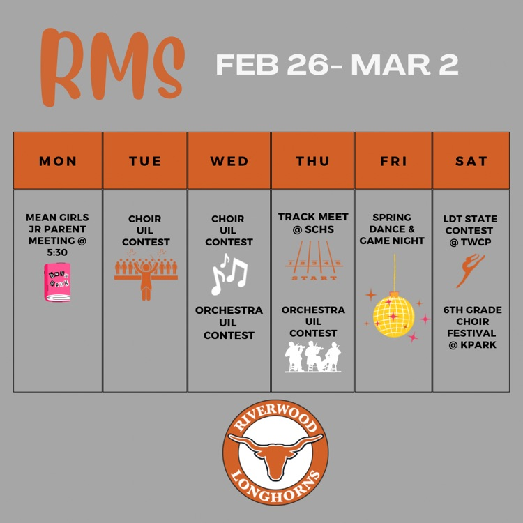 So many fun things going on this week! #REPhard Longhorns!