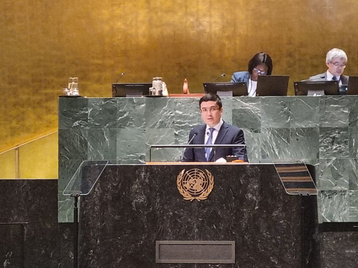 UNGA unanimously adopted the resolution proclaiming 2027 as the International Year of Sustainable and Resilient Tourism. Initiated by 🇺🇿 and🇲🇻 the document was co-sponsored around 90 states, and encourages to promote sustainable tourism for accelerating sustainable development