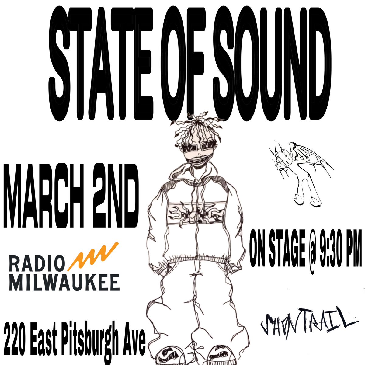SHOW WITH @88NineMKE at @RadioMilwaukee NEXT SATURDAY. TICKETS ARE AVAILABLE FOR PURCHASE IN MY BIO.