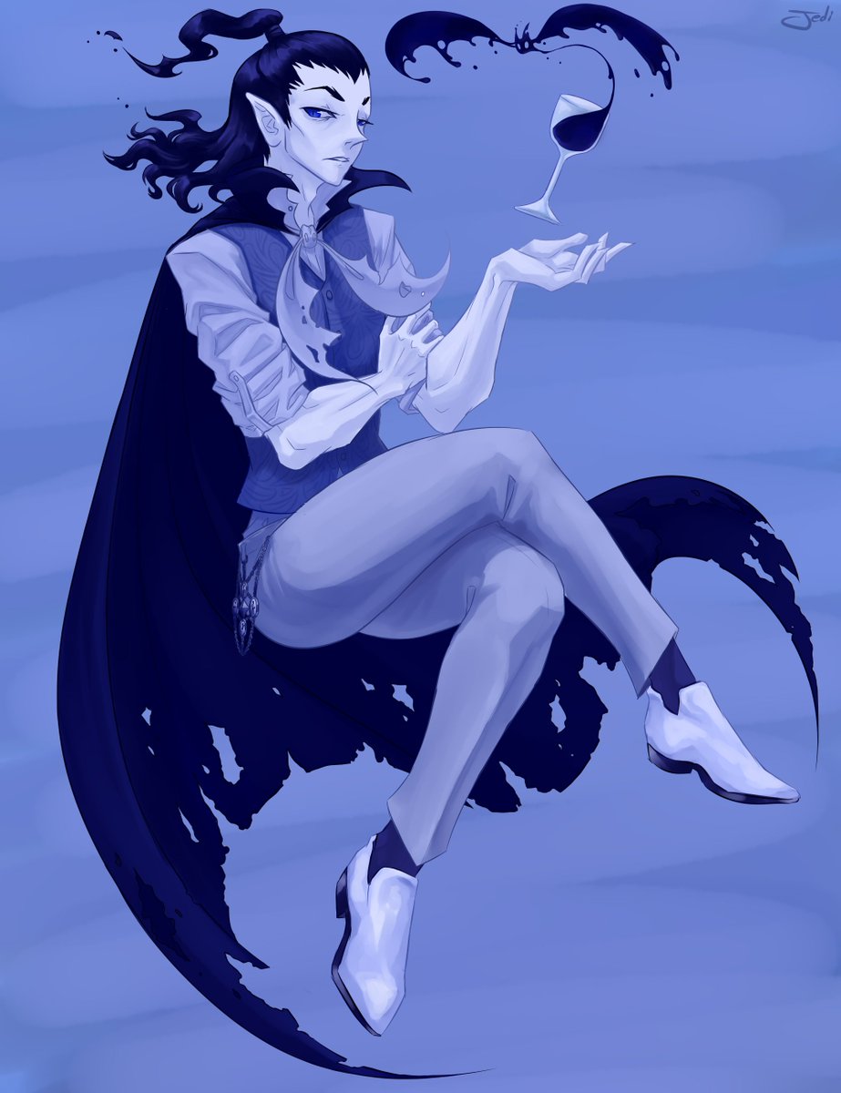 Jedimessy's tweet image. My entries for the #bravelycolours collab, Praline and Lord DeRosso! I'm so happy i got to participate, it was so much fun! I can't wait to see everyone's art together later today :D