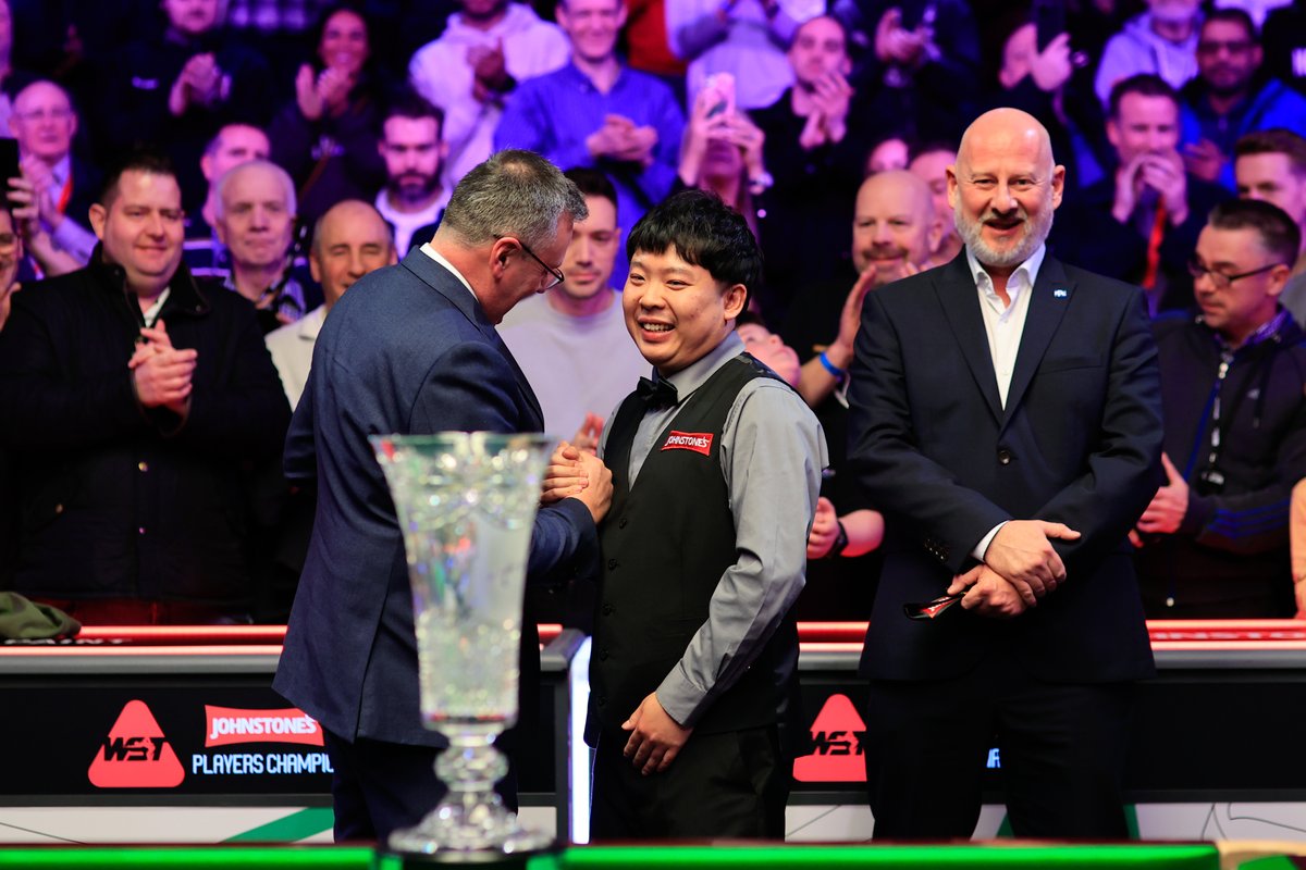 What a week of snooker! Congratulations to Mark Allen on being crowned champion of the Johnstone’s Paint #PlayersChampionship 🏆 Bring on the @WeAreWST Johnstone’s Tour Championship in April!