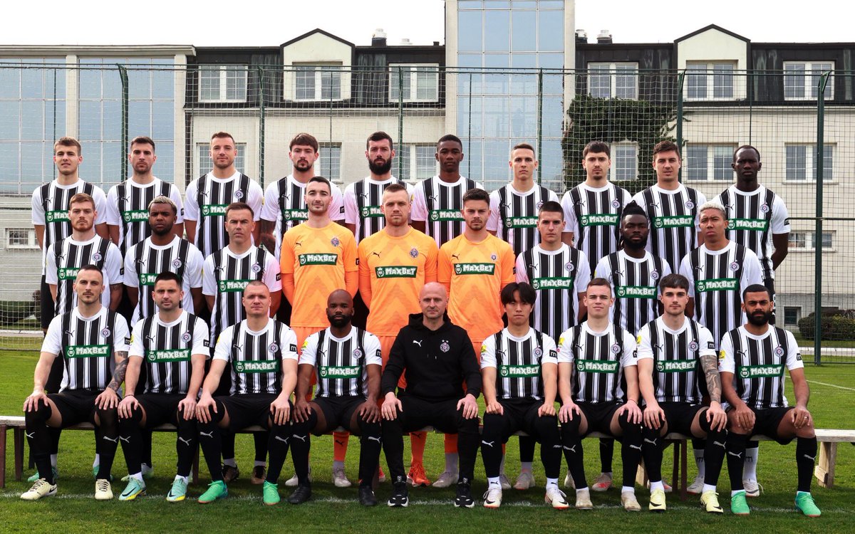 FKPartizanBG's tweet image. ⚫️⚪️ tim! 🔥