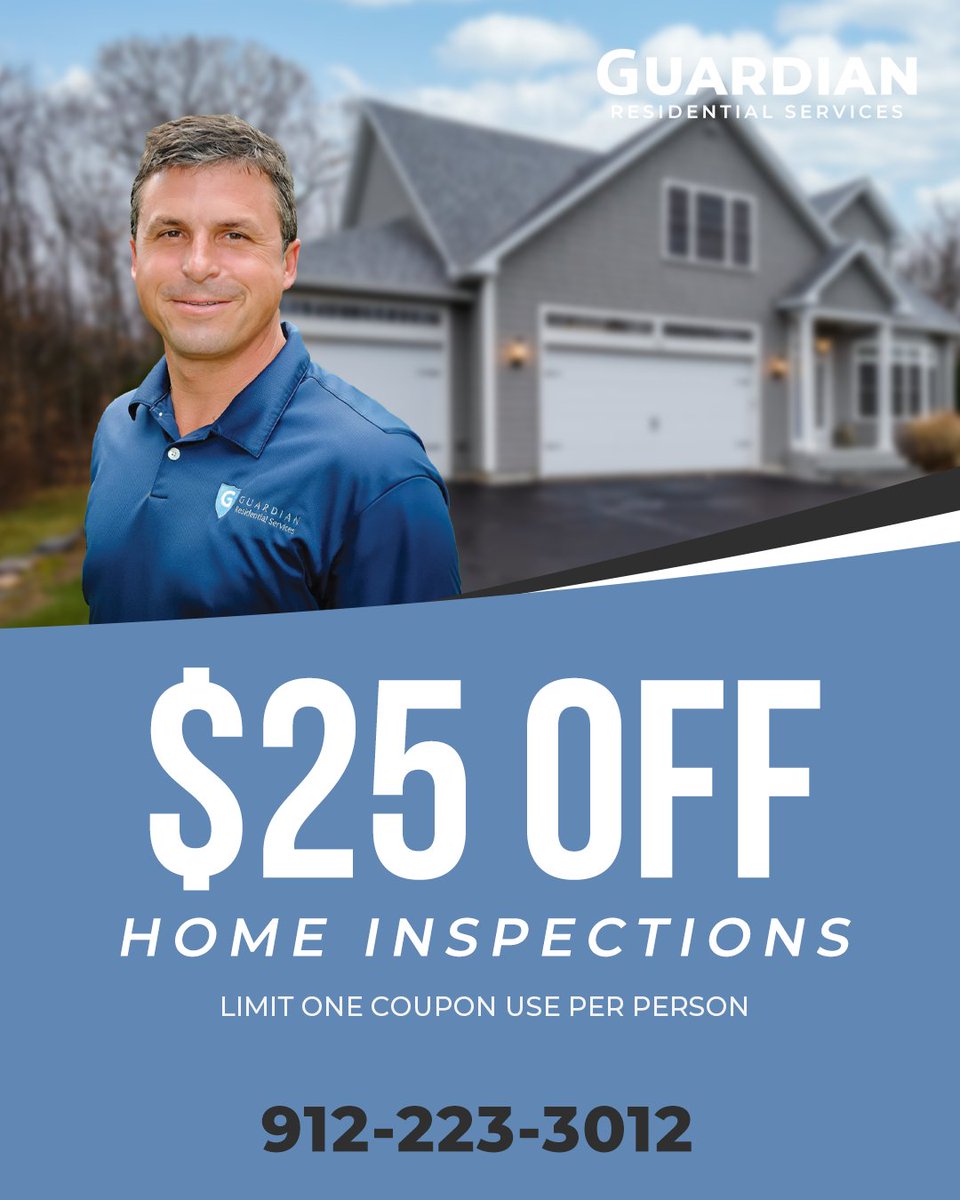 🔍 Looking for a home inspection? Don't miss out! Mention this post to enjoy a $25 discount on your next inspection with GRS! 🏠 We specialize in inspecting a wide range of properties, including homes, businesses, churches, historical buildings, & mobile homes. 🏢#HomeInspection
