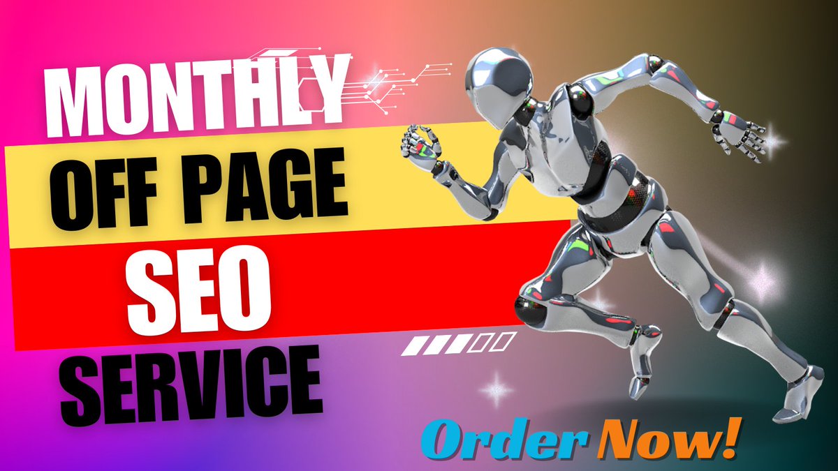 I will do monthly OFF page SEO service with high authority white hat do follow back rebrand.ly/on-page-seo-ex… #authoritybacklinks #offpage #seobacklinks #backlinks #dofollowbacklinks #onpageseo #SearchEngineOptimization