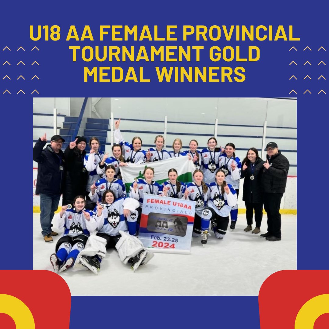 Congrats to the Northern Huskies on their U18 AA Provincial gold medal win! The Huskies defeated the Sportscraft Eastern Ice Breakers 2-0. Great game!

Another congrats to Central Ice Pak on their bronze medal win against Tripen Ice. Thank you to everyone for an excellent weekend