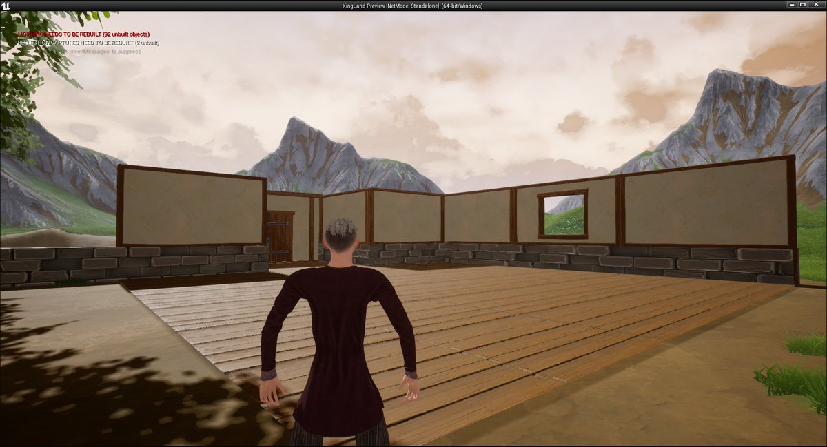 KingLandOff's tweet photo. [#Développement]

• Pas de pause chez KingLand ! Le développement continue tout le long des vacances. ⚡️

• Que penses-tu de cette maison ? 🤣 https://t.co/t8JVYEauen