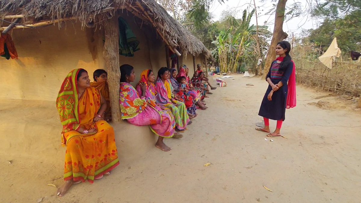 Half of the world's population have periods, yet people are often embarrassed to talk about them. Awareness camp & Napkinpad Distribution in #Rathiapala Village of #Odapada Block in #Dhenkanal District. @BdoOdapada @districtadmndkl #WeAreCommitted #ankitasahoo #padwomen