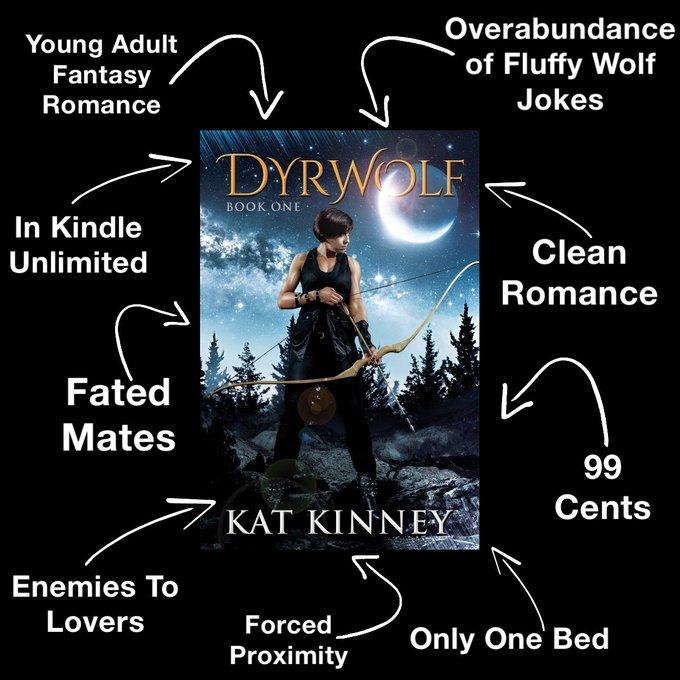 Dyrwolf is a young adult romantasy with: 💕Chronic Illness rep 🌙He falls first 🏹Archers and 🐺wolves and ✨magic 🔪Simmering rebellions and spies 💕Fated mates and a clean romance #BooksWorthReading #KindleUnlimited #yafantasy #BookTwitter #werewolf #romancebooks 👇 Link