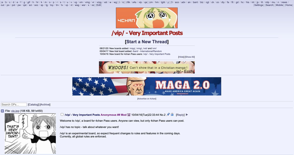 MagaTwoMemeCoin's tweet photo. Week of 4Chan adverts live !

https://t.co/1yucw5Jyn8 https://t.co/MVSBFwHAsR