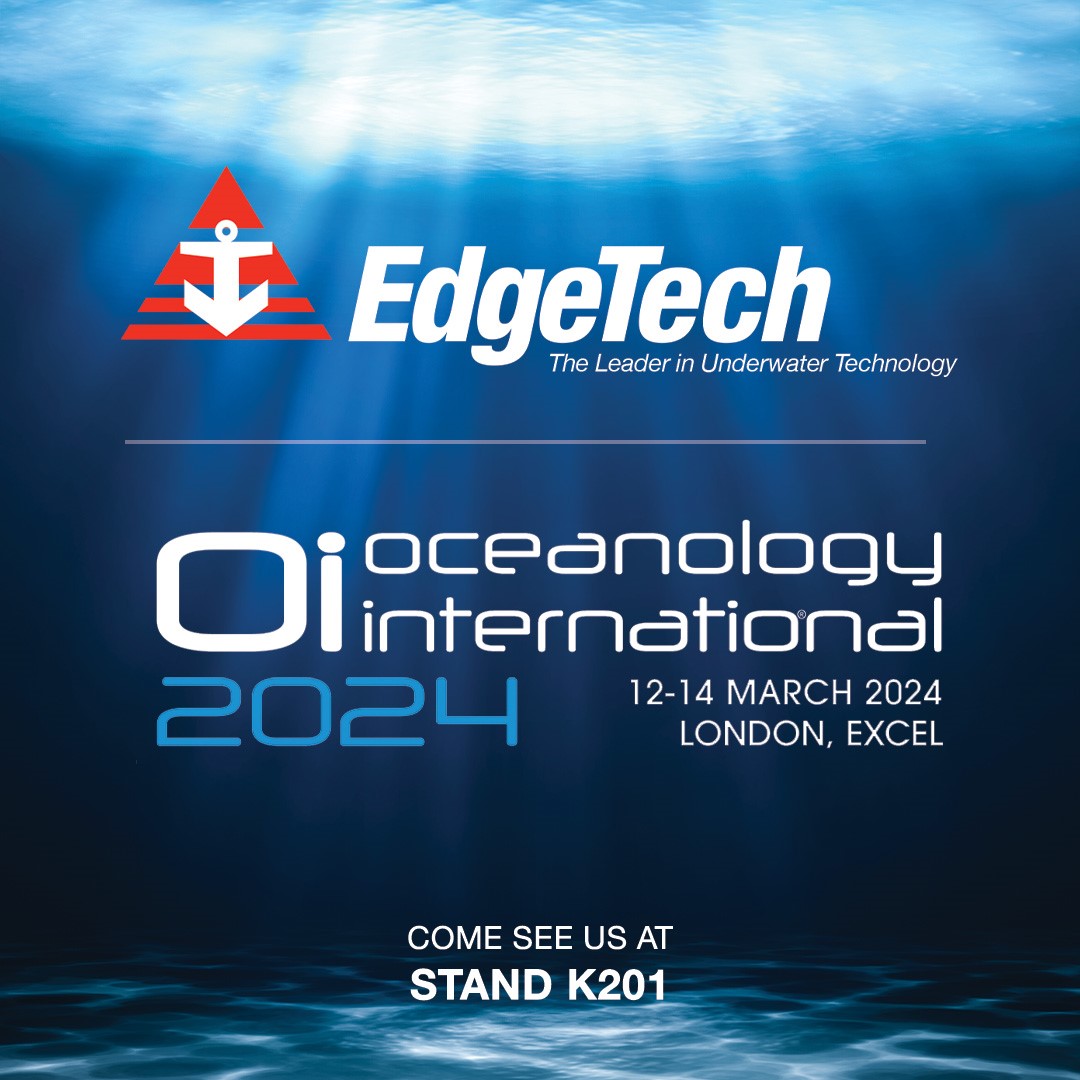 EdgeTech (@edgetechmarine) on Twitter photo Planning on attending <a href="/OceanologyIntl/">Oceanology International</a> in London? Be sure to stop by and visit the EdgeTech team and learn all about our new products! Planning on attending <a href="/OceanologyIntl/">Oceanology International</a> in London? Be sure to stop by and visit the EdgeTech team and learn all about our new products!