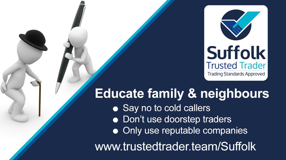 Looking for a trader you can trust? 

All #SuffolkBusinesses listed on the Suffolk Trusted Trader website have been carefully vetted by us.

For peace of mind, consult the directory and choose with confidence. trustedtrader.team/Suffolk/