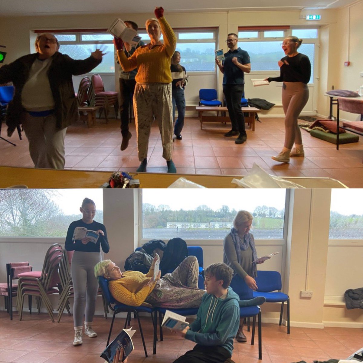 Our fab team in rehearsals for A Midsummer Nights Dream #TheatreMagic #DevonActors #brixhamtheatre #devontheatre #theatrelife #brixhamdevon #amidsummernightsdream #rehearsal #touringtheatre #brixham #joyfulliving #shakespeare #plymouth #Exeter #birmingham #southhamsdevon