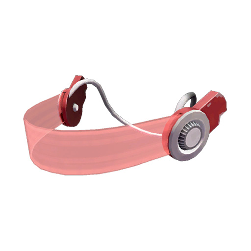 TF2HatOfTheWeek's tweet photo. This week's cosmetic is the Cadet Visor, which is for the Scout. It is a futuristic team-colored glass visor with dials on the sides. This was made by Mnemo and was added on October 6, 2015. https://t.co/shn5DjGppP