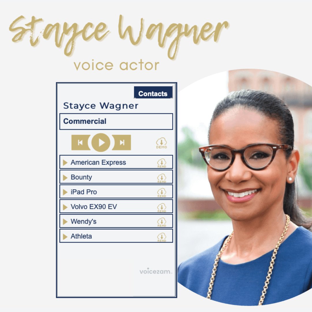 We love the many unique ways voiceover artists create and display their VoiceZam Players...  

Here's a shoutout to Stayce Wagner's simple but stylish VZ Player!  

Hear it at staycewagner.com.   

#voiceover #voartist #voiceactress #voiceactor #getheard #VoiceZam