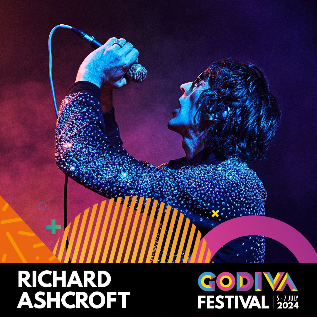 Richard will be playing @godivafestival Friday 5th July. Tickets on sale now:  godivafestival.com/tickets