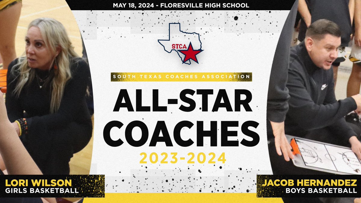_CoachTrevino's tweet photo. 🏆All-Star Coaches🏆

We’d like to congratulate two of our very own - 

Coach Wilson and Coach Hernandez have been selected as the Head Coaches of the South Texas Coaches Association All Star Basketball Game! 

Two deserving individuals who invest in our kids every single day! https://t.co/ZSKnGni19V