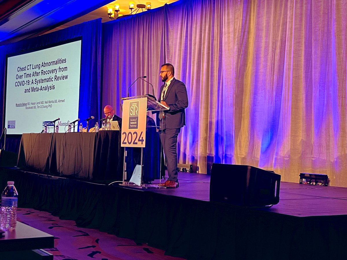 Mustufa Babar (@mustufa_babar) on Twitter photo Representing <a href="/EinsteinMed/">Albert Einstein College of Medicine - Official</a> <a href="/MontefioreRAD/">Montefiore Radiology</a> at #STR2024 Representing <a href="/EinsteinMed/">Albert Einstein College of Medicine - Official</a> <a href="/MontefioreRAD/">Montefiore Radiology</a> at #STR2024