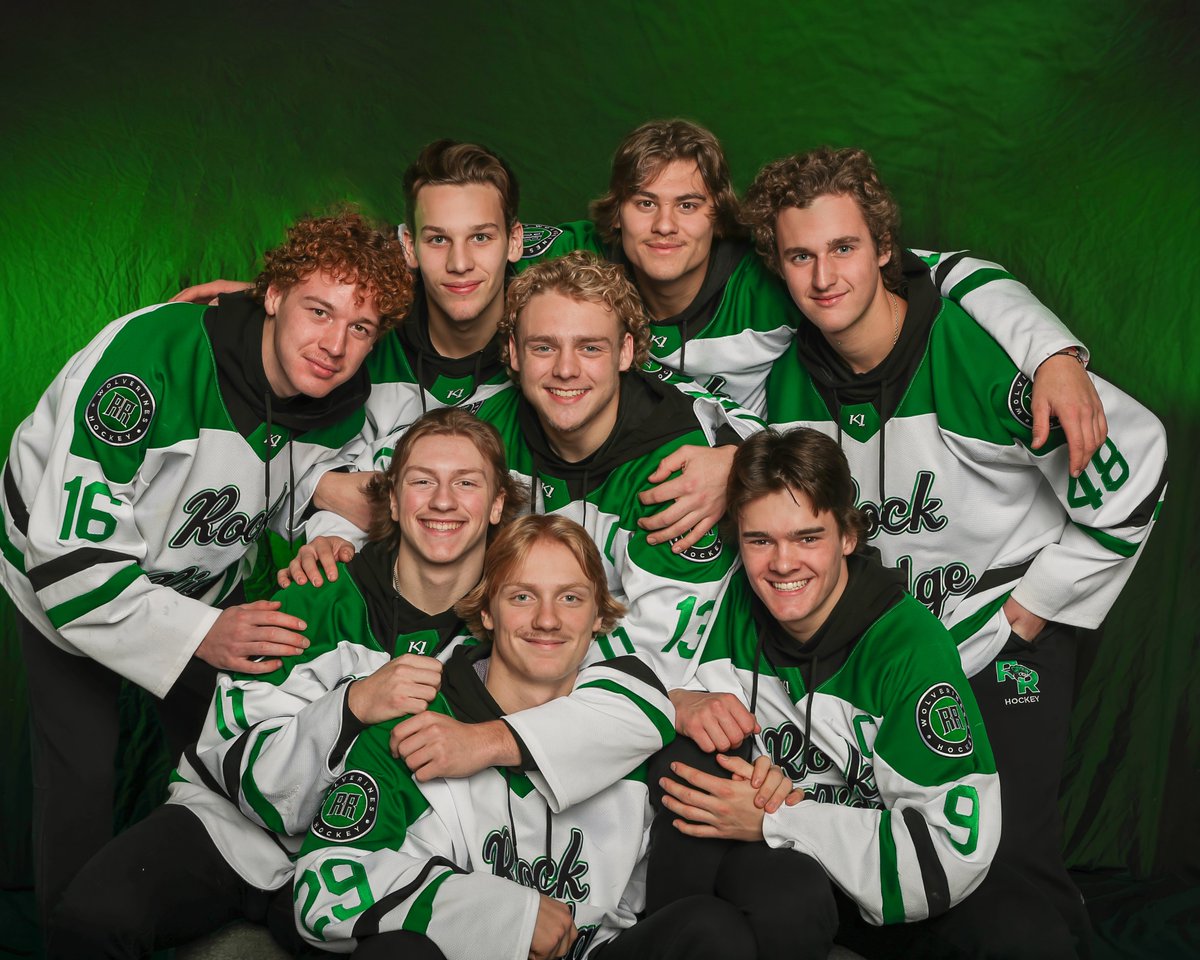 Thank you seniors! You've had great high school hockey careers and have been fun to watch! We love what you started with your teammates three years ago!
On to the next chapter❤️