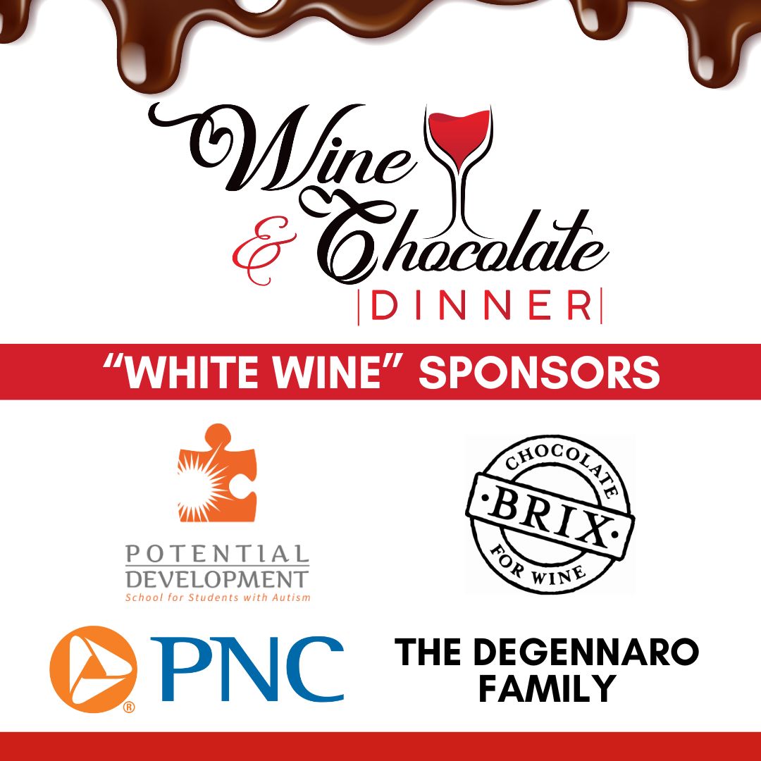 Thank you to our 'White Wine' sponsors for supporting The Sophia's Gift Wine and Chocolate Dinner.

#AutismSocietyOfMahoningValley #SophiasGift #Autism #AutismFamilies #CommunitySupport #WineAndChocolateDinner