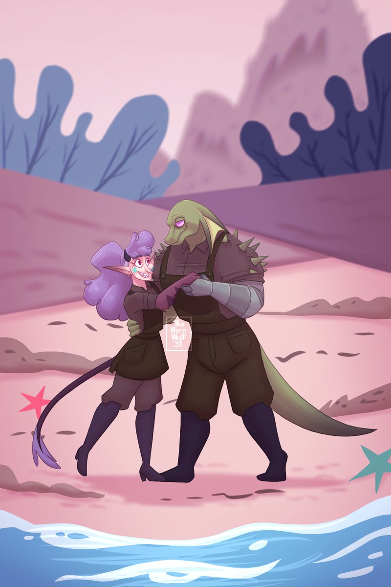 TheWerewolf31MX's tweet photo. Un bailecito después de recoger basura en la playa 💕
#starvslasfuerzasdelmal #StarVsTheForcesOfEvil  #SVTFOE #fanart #meteora #rasticore https://t.co/f8VsQwUJTd