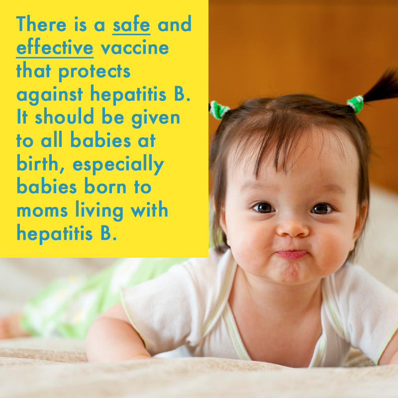 It takes only a few shots to protect yourself against #hepatitsB for life. The vaccine is safe and effective. It's recommended for infants at birth, children up to 18, adults 19-59, and adults age 60+ at high risk for hep B.
Learn more: ow.ly/1nqn50QtnqU

#GetVaxed4HepB